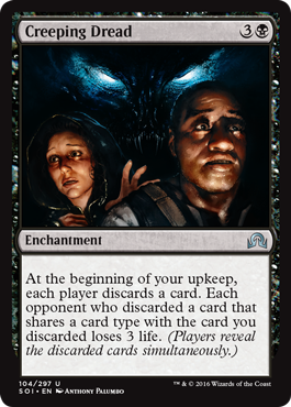 Creeping Dread - Shadows over Innistrad Spoiler