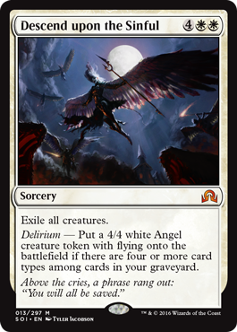 Descend upon the Sinful - Shadows over Innistrad Spoiler
