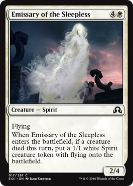 Emissary of the Sleepless - Shadows over Innistrad Spoiler