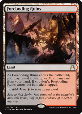 Forboding Ruins - Shadows over Innistrad Spoiler