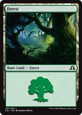 Forest 3 - Shadows over Innistrad Spoiler