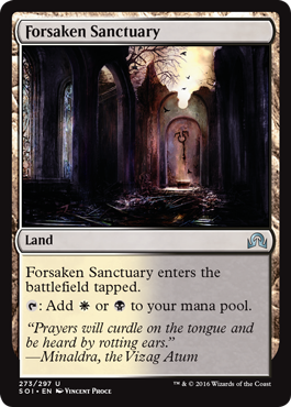 Forsaken Santuary - Shadows over Innistrad Spoiler