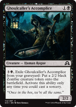 Ghoulcaller's Accomplice - Shadows over Innistrad Spoiler