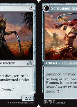 Harvest Hand - Scrounged Scythe - Shadows over Innistrad Spoiler