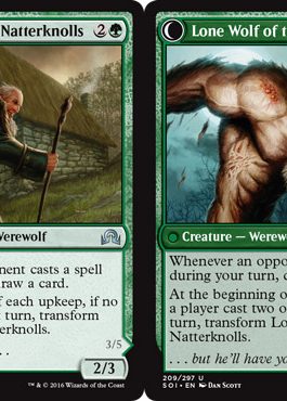 Hermit of the Natterknolls - Lone Wolf of the Natterknolls - Shadows over Innistrad Spoiler