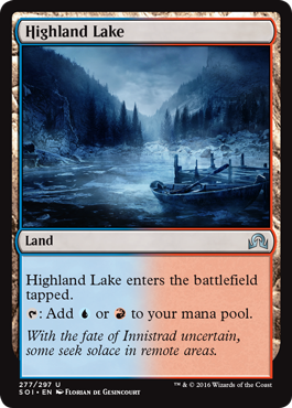 Highland Lake - Shadows over Innistrad Spoiler