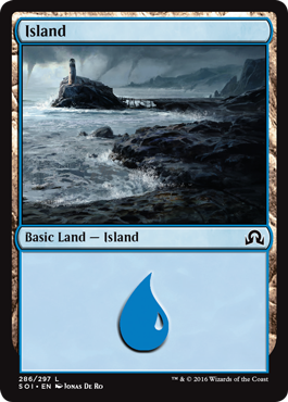 Island 1 - Shadows over Innistrad Spoiler