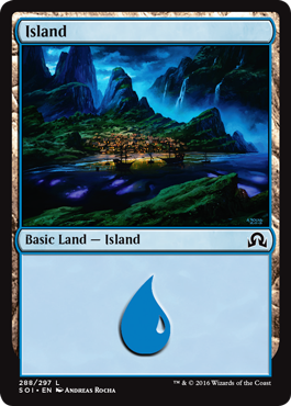 Island 3 - Shadows over Innistrad Spoiler