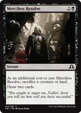 Merciless Resolve - Shadows over Innistrad Spoiler