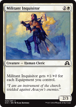Militant Inquisitor - Shadows over Innistrad Spoiler