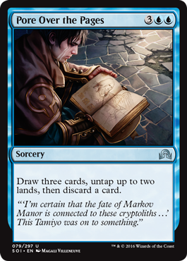 Pore Over Pages - Shadows over Innistrad Spoiler