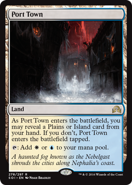 Port Town - Shadows over Innistrad Spoiler