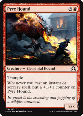 Pyre Hound - Shadows over Innistrad Spoiler