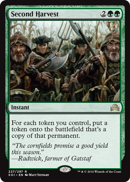 Second Harvest - Shadows over Innistrad Spoiler