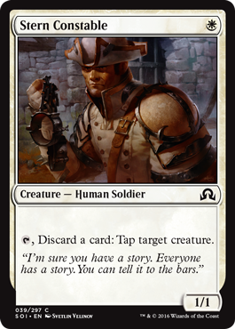 Stern Constable - Shadows over Innistrad Spoiler