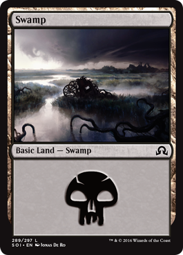 Swamp 1 - Shadows over Innistrad Spoiler