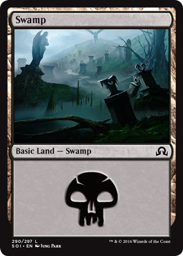 Swamp 2 - Shadows over Innistrad Spoiler