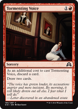 Tormenting Voice - Shadows over Innistrad Spoiler