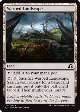 Warped Landscape - Shadows over Innistrad Spoiler