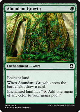 Abundant Growth - Eternal Masters Spoiler