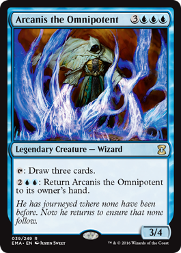 Arcanis the Omnipotent - Eternal Masters Spoiler