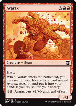 Avarax - Eternal Masters Spoiler