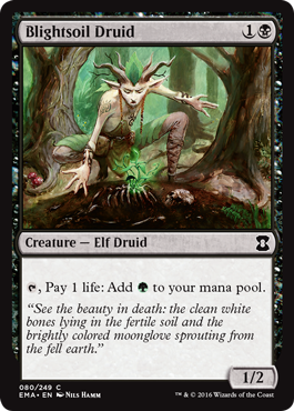 Blightsoil Druid - Eternal Masters Spoiler