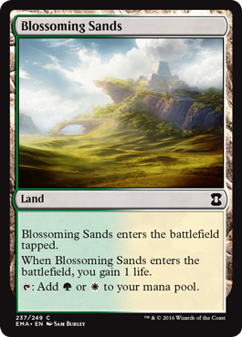 Blossoming Sands - Eternal Masters Spoiler