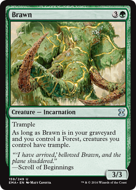 Brawn - Eternal Masters Spoiler