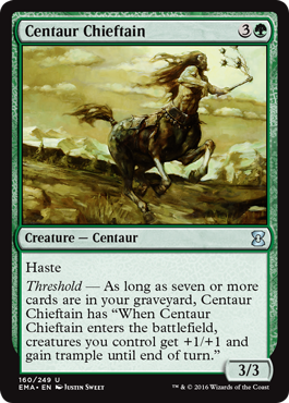 Centaur Chieftain - Eternal Masters Spoiler