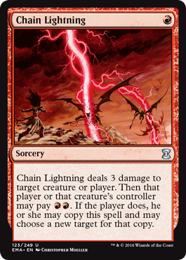 Chain Lightning - Eternal Masters Spoiler
