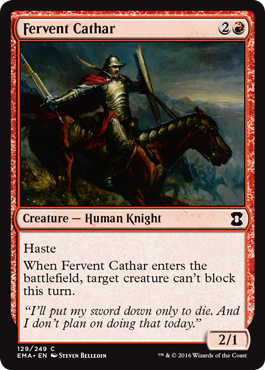 Fervent Cathar - Eternal Masters Spoiler