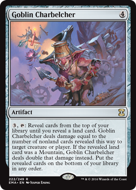 Goblin Charbelcher - Eternal Masters Spoiler