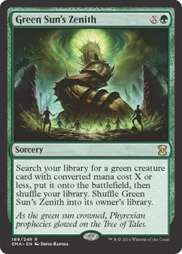 Green Sun’s Zenith