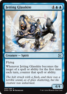Jetting Glasskite - Eternal Masters Spoiler