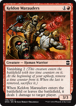 Keldon Marauders - Eternal Masters Spoiler