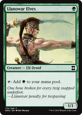 Llanowar Elves - Eternal Masters Spoiler