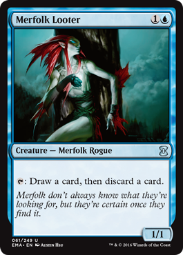 Merfolk Looter - Eternal Masters Spoiler