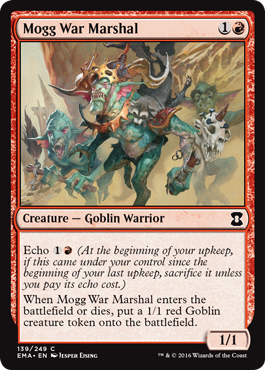 Mogg War Marshal - Eternal Masters Spoiler