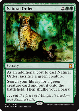 Natural Order - Eternal Masters Spoiler
