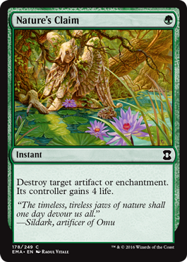 Nature’s Claim - Eternal Masters Spoiler