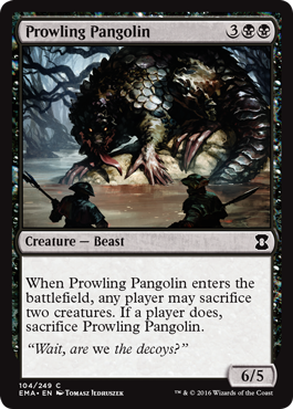 Prowling Pangolin - Eternal Masters Spoiler