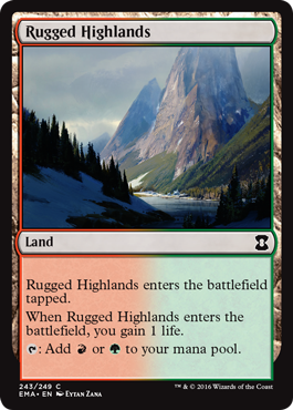 Rugged Highlands - Eternal Masters Spoiler
