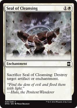 Seal of Cleansing - Eternal Masters Spoiler