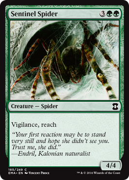 Sentinel Spider - Eternal Masters Spoiler