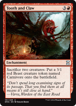 Tooth and Claw - Eternal Masters Spoiler
