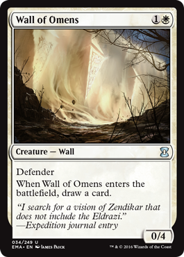 Wall of Omens - Eternal Masters Spoiler