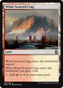 Wind-Scarred Crag - Eternal Masters Spoiler