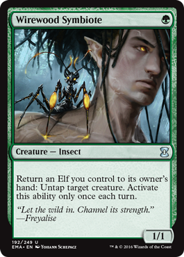 Wirewood Symbiote - Eternal Masters Spoiler