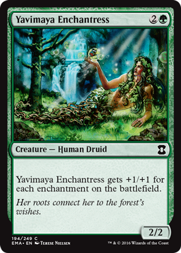 Yavimaya Enchantress - Eternal Masters Spoiler